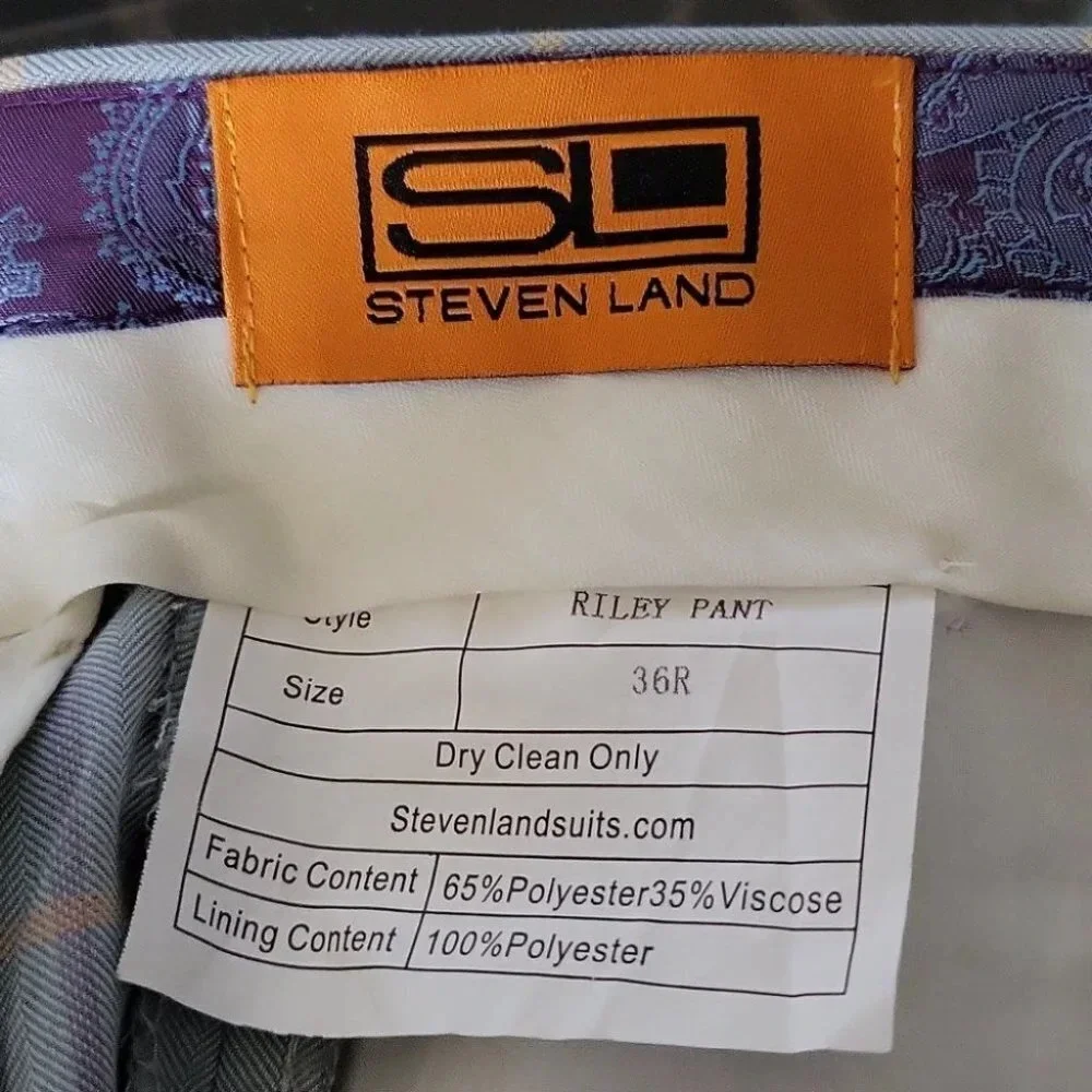 Men's 3pc Suit by Steven Land (Style - Riley)